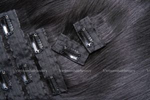 Vietnamese Virgin Remy Hair Super Double Drawn Cuticle Align Silky Bone Straight <b>Brown</b> Color Hair Extension - Product Image 1