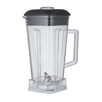 Mixeur Électrique 2L en PC à Conception Robuste avec Lames en Acier Inoxydable pour Usage Domestique