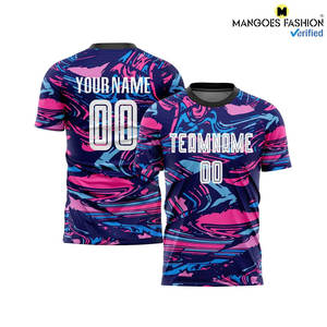 Conjunto de Uniforme de Fútbol Sublimado Blanco-Rosa Transpirable Personalizado, Ropa Deportiva Completa que Incluye Uniformes de Equipo, Pantalones Cortos con Cordón, 100% - Product Image 3