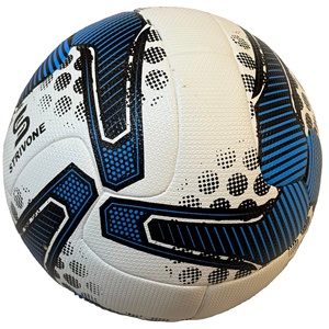 Balón de fútbol Strivone PU, tamaño 5, partido profesional y entrenamiento de fútbol con superficie texturizada - Product Image 1