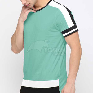 เสื้อยืดผู้ชายแขนสั้นทรงเข้ารูป ผลิตจากผ้าฝ้าย 100% สำหรับขายออนไลน์ ราคาถูก เสื้อยืดพิมพ์ลายทรงหลวมสำหรับผู้ชาย - Product Image 2