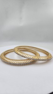 Bracelets fins en or jaune 14 carats Bracelet certifié IGI VS2 pureté HI couleur 10 pointeurs diamant naturel ligne unique VS2 Bracelets fins - Product Image 2