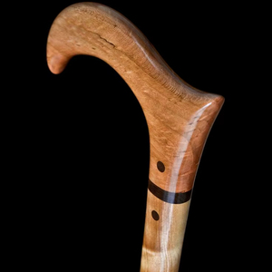 ไม้เท้าไม้ปรับได้หลายราคาพร้อมนอตหลายอันไม้เท้าแข็งแรงสำหรับผู้สูงอายุตามมาตรฐานสากล - Product Image 1