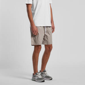 กางเกงว่ายน้ำขาสั้นของผู้ชายกางเกงขาสั้นผ้าโพลีเอสเตอร์สำหรับวิ่งชายหาดผ้าเมชออกแบบได้เอง - Product Image 5