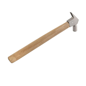 Profesional Horse Shoe Hoof Farrier Octagon Nail Driving Hammer Mango de madera - Product Image 2