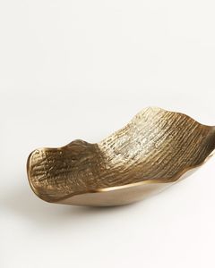 Bol en laiton avec base de piédestal et design orné pour la configuration du temple hindou Pooja Thali et les offrandes sacrées - Product Image 1