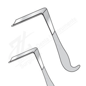 Lame de rétracteur Doyen de haute qualité, manuelle, 95 mm x 27 mm, en acier inoxydable chirurgical, certifiée CE, fabricant d'instruments au Pakistan - Product Image 1