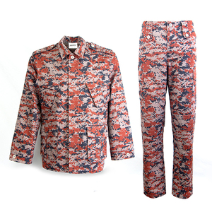 Costume personnalisé Ghana BDU Poches Numérique Désert <span class=keywords><strong>Rouge</strong></span> Hommes Uniforme Vêtements Tactiques Veste Uniforme de Camouflage - Product Image 1