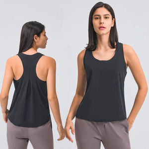 Débardeur de gymnastique léger pour femmes dernière mode tissu tricoté personnalisé OEM conception impression meilleure fabrication chemise pour femmes - Product Image 4
