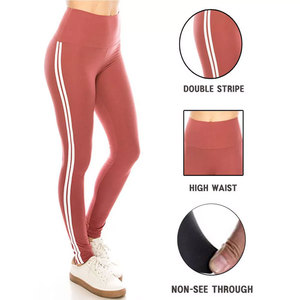 Vente en gros Vêtements de sport taille haute personnalisés pour femmes Pantalon de yoga extensible avec contrôle du ventre Style décontracté pour la salle de sport - Product Image 5