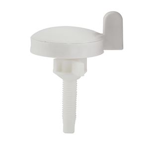 Sedile WC, colore bianco con cerniere in plastica - MSV. - Product Image 4