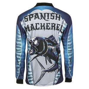 Sublimación personalizada Camisas de pesca Protección solar Ropa de pesca Rendimiento Jersey de pesca para hombres - Product Image 3