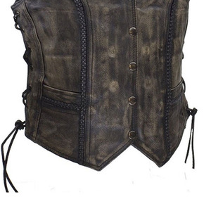 Chaleco de Invierno Ligero, Diseñado a Medida, Profesional, Cómodo, Transpirable y Ecológico, de Lona y Cuero Vacuno para Hombre - Product Image 4