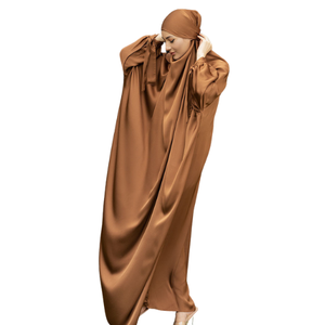 2024 Simple Solid Color Plain Closed Modest Abaya Daily Wear Muslims Abaya Turkey Abaya Dubai Breathable Womens <b>Islamic</b> <b>Clothing</b> - Product Image 5