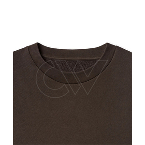 OEM fabricantes en blanco logotipo personalizado Impresión de peso pesado cuello redondo pulóver sudadera Casual Vintage al aire libre mujeres sudaderas - Product Image 4