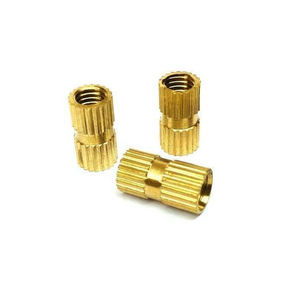 Tuercas de moldeo de inserción de acero inoxidable y latón de zinc duradero, sujetadores para muebles de plástico con inserto de rosca Dutux India en el extranjero - Product Image 5