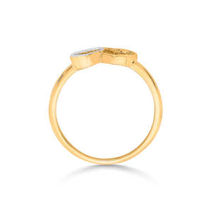 Bague Vintage Plaqué Or 18K avec Numéro, Bijou de Mariage Tendance avec Sertissage Incrusté - Product Image 5