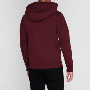 Personalizado de invierno impermeable de peso pesado Boxy doble cremallera de gran tamaño francés Terry Sudadera con capucha fabricante de algodón mezclado - Product Image 5