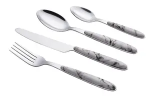 Colección de cucharas decorativas artesanales elegantes, cubiertos de metal de diseñador para cenas elegantes e interiores elegantes para el hogar - Product Image 4