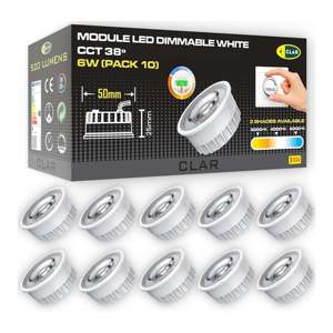 Adjustable 6W CCT Module 50mm 38 <b>Ceiling</b> <b>Lights</b> - Product Image 1