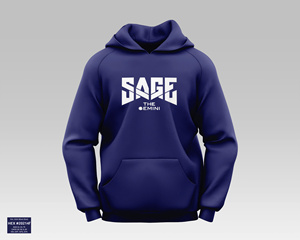 เสื้อฮู้ดดี้ปักลายพรีเมียมทรงปกติสำหรับผู้ชาย ผ้าฝ้ายผสม 100% บุด้วยผ้าฟลีซ สำหรับใส่ลำลองในฤดูหนาว - Product Image 3