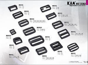 Eco-friendly Black <b>Buckle</b> Plastic Factory Wholesale <b>Bag</b> Parts & Accessories Side Release High Quality Plastic <b>Buckles</b> - Product Image 4