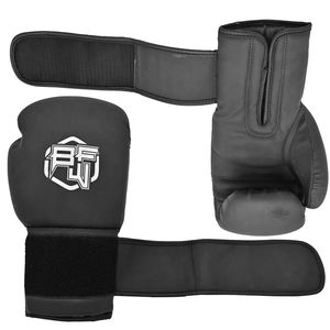 Gants de boxe BFW pour entraînement avec sac lourd, en cuir, pour sparring, entraînement, combat, kickboxing, sac de frappe, Muay Thai, MMA - Product Image 3