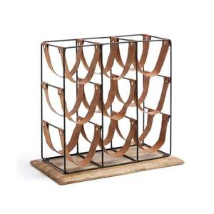 Organisateur de stockage de table pour la maison porte-vin support autoportant en métal personnalisé cuisine multifonction porte-bouteille de vin - Product Image 2