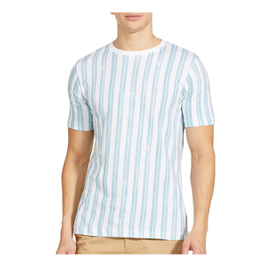 Camiseta Lisa para hombre al por mayor, ropa informal de algodón y poliéster, Camiseta básica de manga corta con logotipo personalizado, camisetas en blanco OEM para deportes de gimnasio - Product Image 2