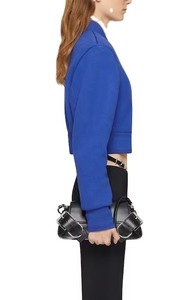 Venta al por mayor recortada Varsity chaqueta para mujer personalizada Letterman chaquetas estilo universitario moda - Product Image 5