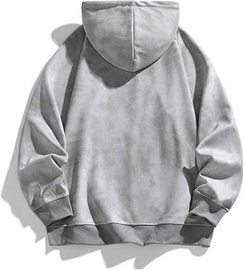 Prima al por mayor de los hombres cremallera Sudadera con capucha logotipo personalizado moda Streetwear OEM ropa deportiva gimnasio desgaste a granel de fábrica - Product Image 4