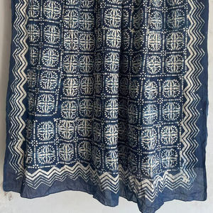 Hand Block Printed 100% Cotton <b>Scarf</b> Jaipur Traditional Handcrafted <b>Scarf</b> Boho Chic Lightweight Handmade Soft Cotton <b>Scarf</b> - Product Image 1