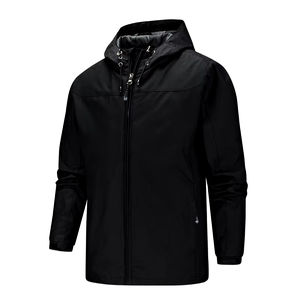 Custom Made Breathable Men's <b>Fabric</b> Softshell Jacket Comfortable With Custom Color Size New Style Wholesale High Quality - Product Image 3