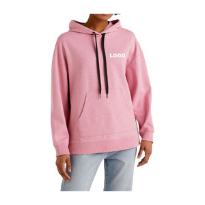 Sudaderas con capucha transpirables antiarrugas de estilo de Invierno para mujer personalizadas, Sudadera estampada de punto, moda callejera de algodón 100% - Product Image 1