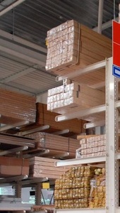 การคัดกรองภายนอกที่ทันสมัยไม้ระแนง20.5x44x2400มม. แพ็ค10ชิ้นสำหรับโรงแรม - Product Image 5