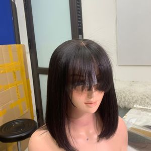 วิกต่อผมมนุษย์บริสุทธิ์แบบไม่ผ่านกระบวนการผมมนุษย์แบบ100% ผมสีส้มเป็นกระจุกสองชั้น - Product Image 4