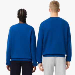 Haute qualité personnalisé bleu grec lettres sweat hiver tricoté tissu brodé imprimé avant bas quantité minimale de commande - Product Image 2