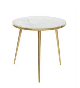 Table basse et table d'appoint de qualité export, finition dorée, moderne, faite à la main, écologique, couleur personnalisée, avec cadre en fer de luxe pour salon - Product Image 5