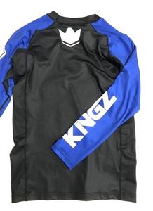 <b>BJJ</b> KINGZ Sports Women's Compression Anti-UV Rash Guard Long Sleeve Gym Workout Shirts With Custom Logo - Product Image 2