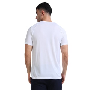 T-shirt d'entraînement pour homme 100% coton 210 g/m² coupe ajustée manches courtes col rond extensible respirant séchage rapide imprimé sérigraphié - Product Image 5