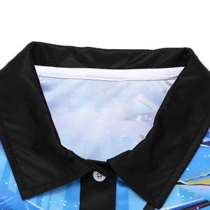 ¡Novedad de 2025! Camisetas de polo informales de verano para mujer personalizadas de la mejor calidad tejidas con diseños impresos personalizados - Product Image 2