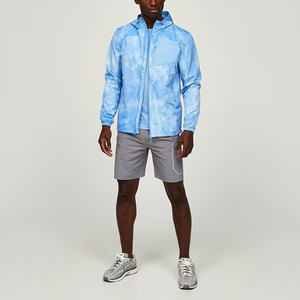 Chándal cortavientos ligero personalizado de alta calidad para hombre con forro de malla Ropa deportiva de invierno - Product Image 2