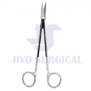 Dean 17 CM 16,5 cm Manual de acero inoxidable Tijeras de operación Instrumentos quirúrgicos Base para disección de sutura de corte de tejido - Product Image 6