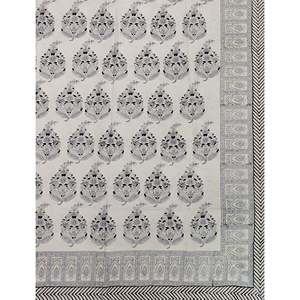 Drap de lit double avec taies d'oreiller 90x108 en coton percale respirant et à motifs imprimés - Product Image 2