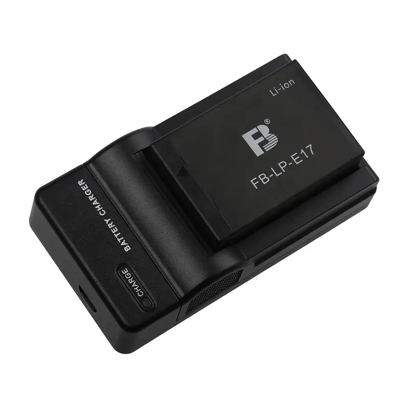 FB Rechargeable LP-E17 Digital battery and Single car fast lithium battery charger set for canon DSLR Digital Camera