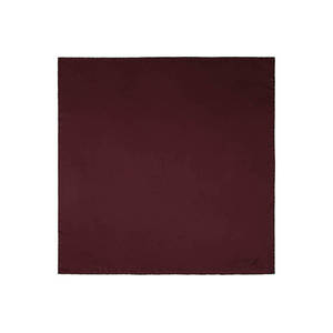 <b>Burgundy</b> Square Rayon <b>Scarf</b>-Sport Style - Product Image 1