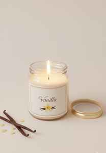 Vela Aromática de Primera Calidad en Frasco de Vidrio con Etiqueta de Marca Personalizada Disponible a Precio de Mayoreo de Fabricante Indio - Product Image 6