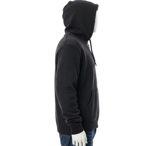 Sweats à capuche en polyester et coton tricoté non doublés, tissu doux, respirant, design chaud, vêtements de tous les jours, streetwear, styles personnalisables - Product Image 2