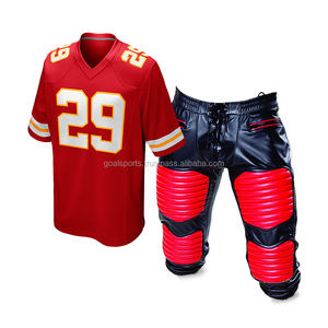 Ensemble de vêtements de sport pour équipe de football américain, polyester durable - Product Image 1