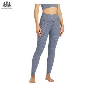 Leggings de yoga de cintura media para mujer, personalizados, transpirables, ecológicos, elásticos, de poliéster/nailon, con control de abdomen, pantalones de gimnasio - Product Image 6